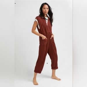 free people FB beach jumpsuit | carousel one piece | color: star anise
